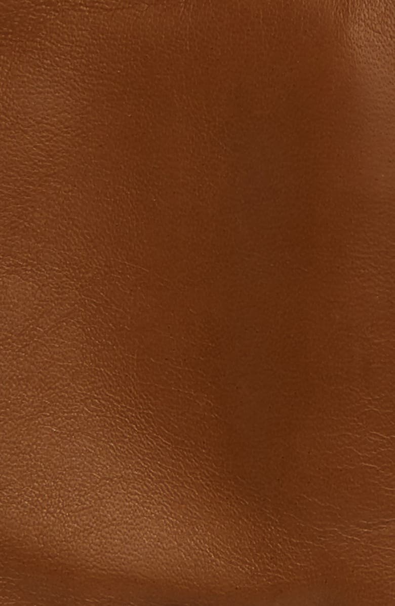 Tory Burch Miller Leather Gloves, Alternate, color, 