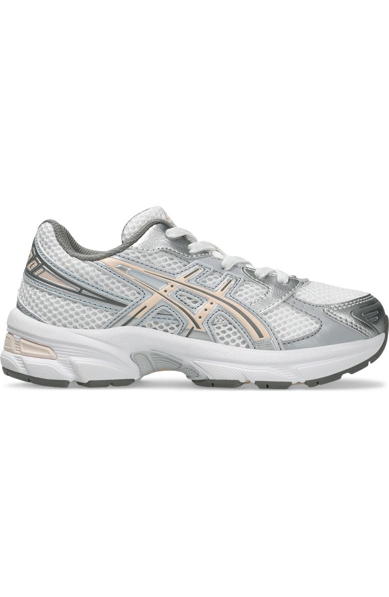 ASICS<sup>®</sup> Kids' GEL-1130<sup>™</sup> Running Sneaker, Alternate, color, White/Pearl Pink