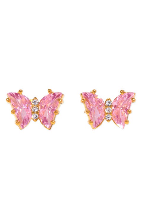 Flutter Love Stud Earrings