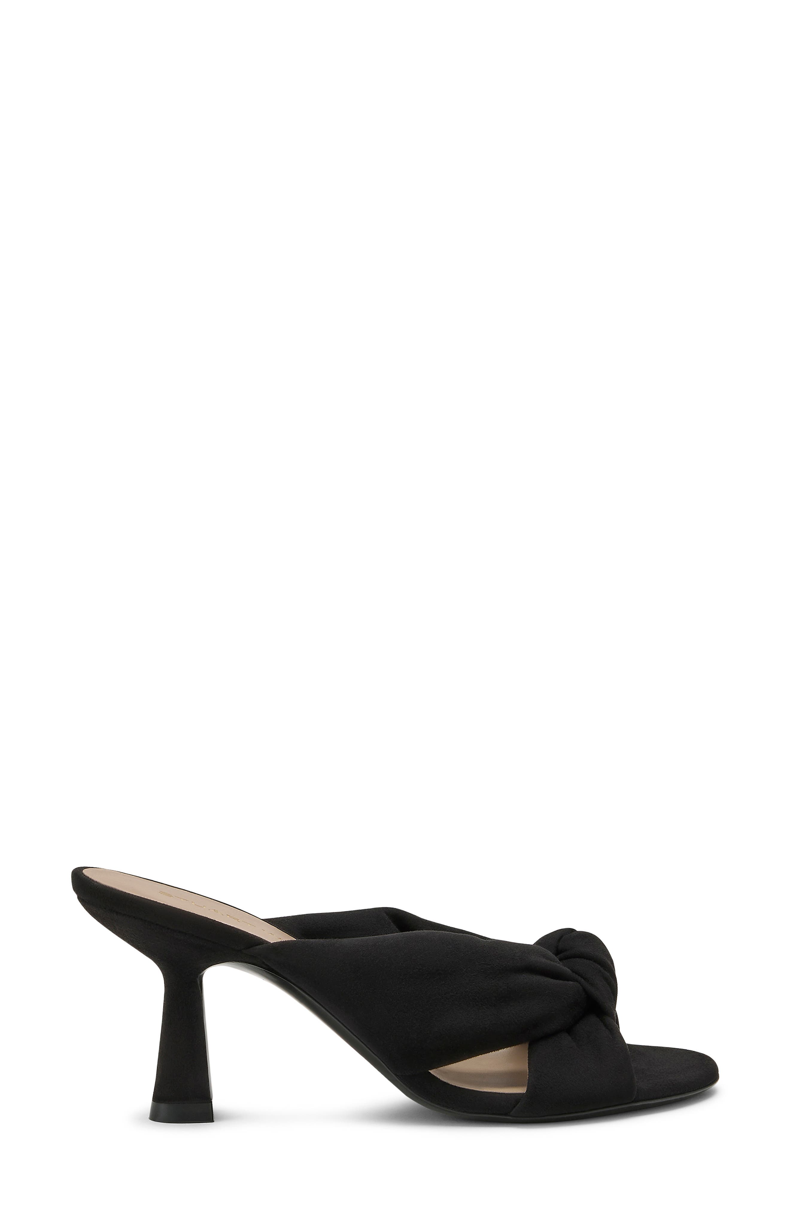 Stuart Weitzman Soplaya Slide 75, Alternate, color, Black