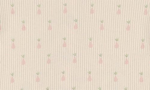 Maniere Manière Rib Pineapple Footie In White