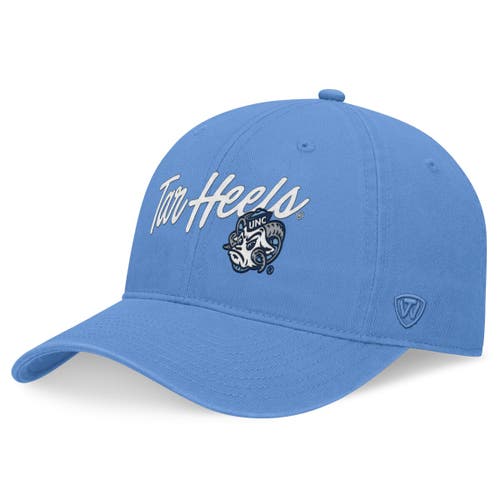 Top Of The World Carolina Blue North Carolina Tar Heels Heritage Ceecee Adjustable Hat
