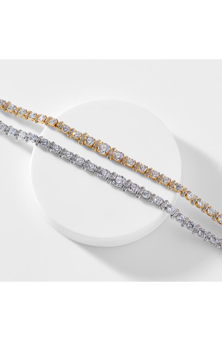 Nadri Freya Crystal Deco Tennis Bracelet, Alternate, color,