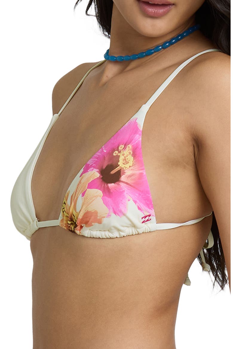 Sunny Shore Slider Triangle Bikini Top, Alternate, color, SALT CRYSTAL