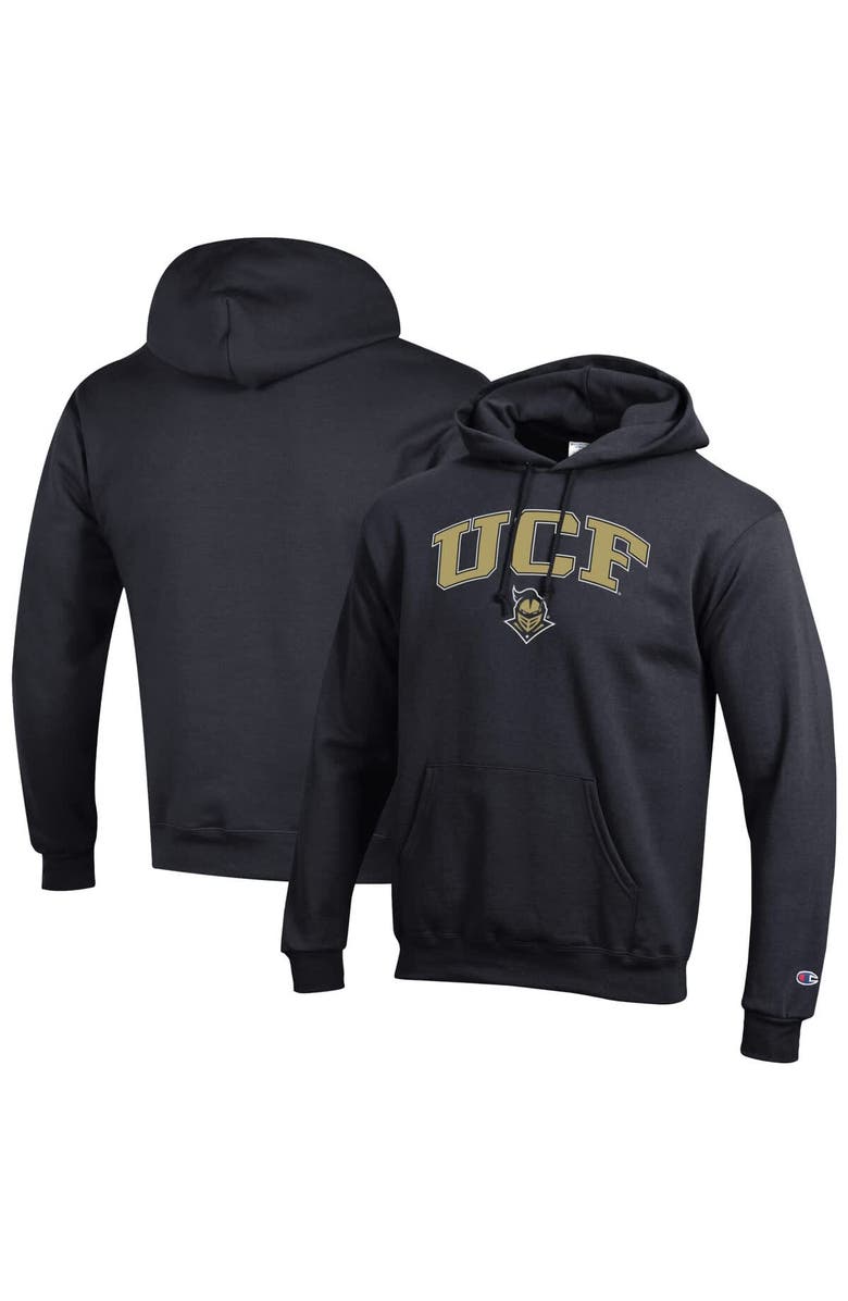 Champion Men's Champion  Black UCF Knights Arch Over Logo Pullover Hoodie, Main, color, Black