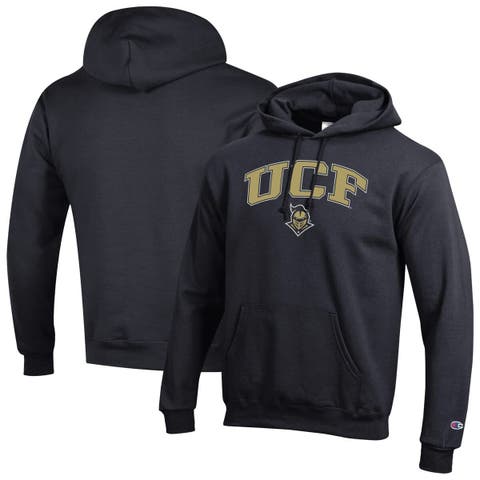 Men's Champion  Black UCF Knights Arch Over Logo Pullover Hoodie