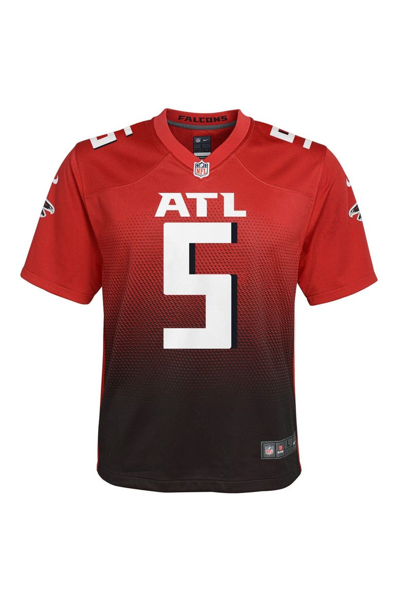 Nike Youth Nike Drake London Red Atlanta Falcons Game Jersey