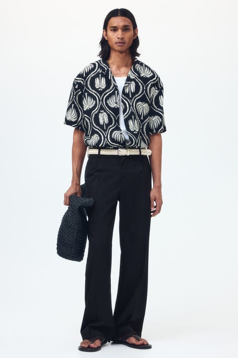 Loose-fit Tailored Pants