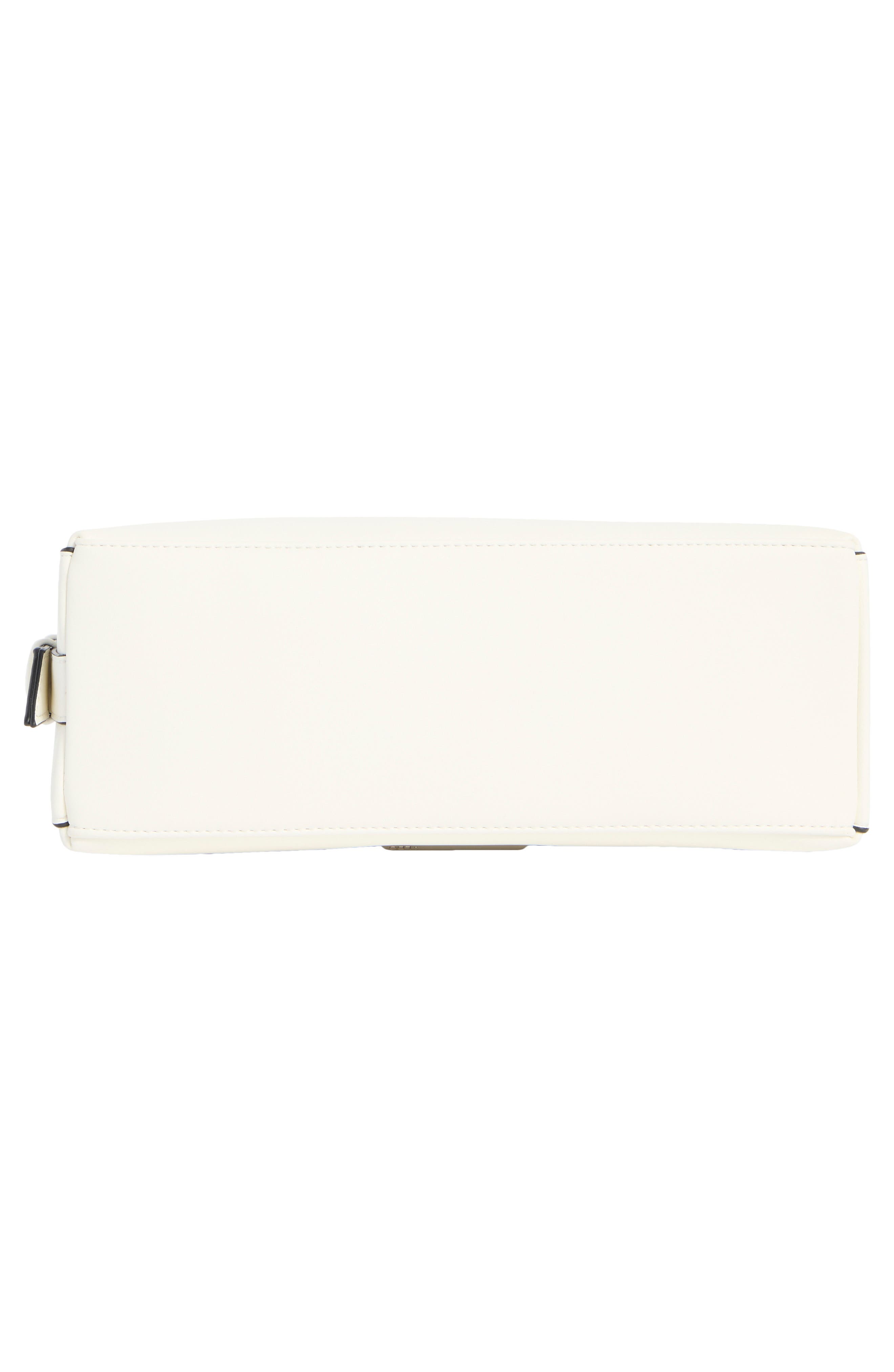 ALDO Bungalows Shoulder Bag, Alternate, color, White Synthetic Mix Mat