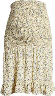 Angel Maternity Floral Maternity Skirt