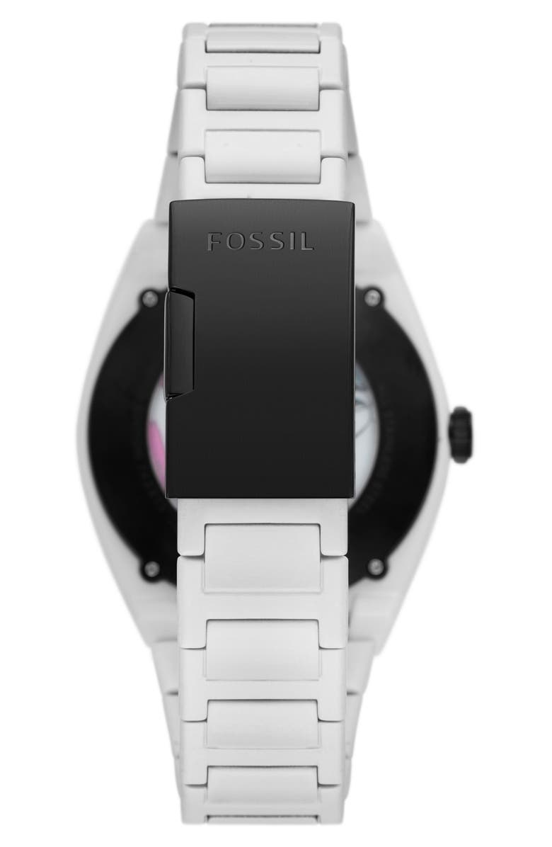 Fossil x Star Wars<sup>™</sup> Limited Edition Stormtrooper Bracelet Watch, 43mm, Alternate, color, 
