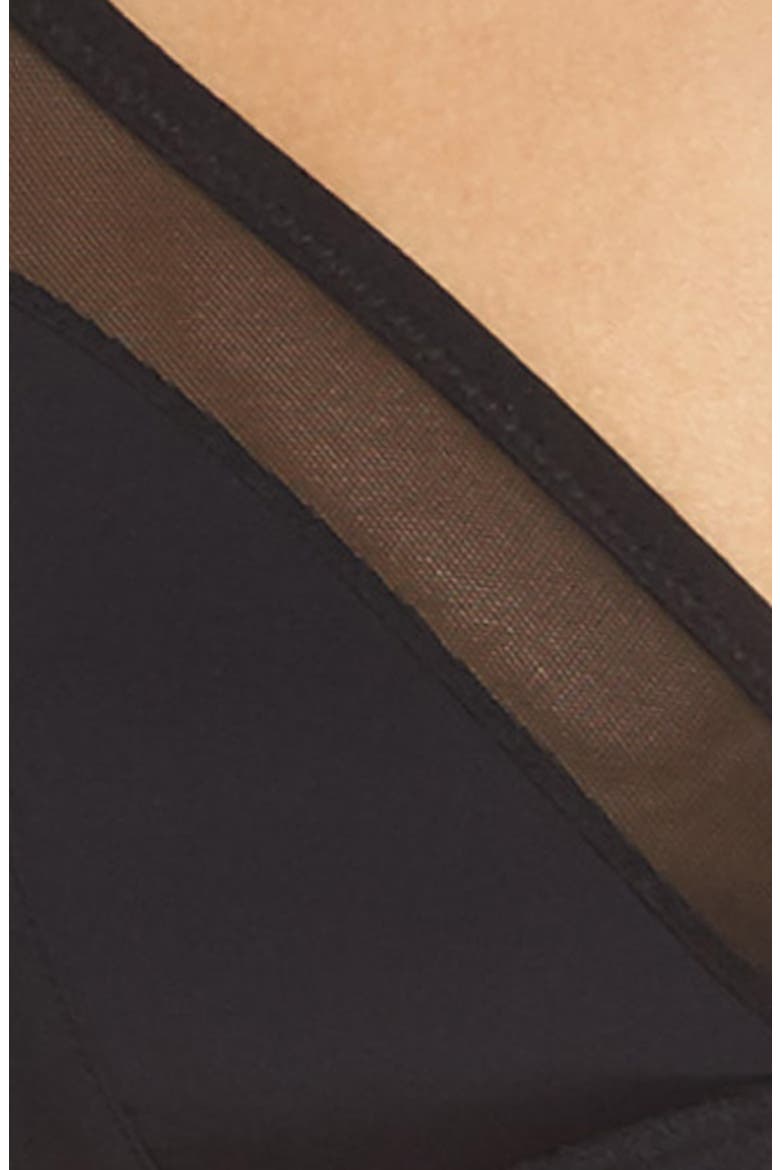 Micro Mesh Bralette, Alternate, color, TRUE BLACK