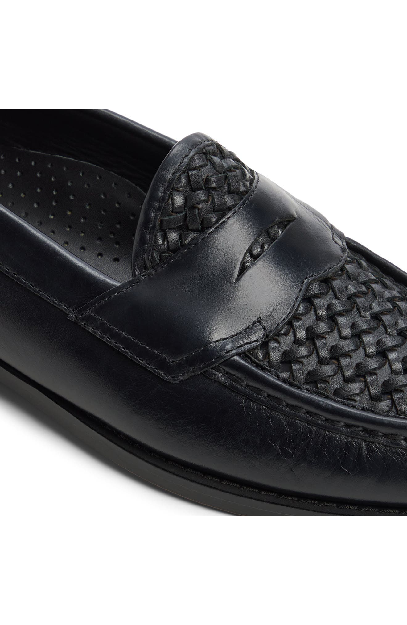 G.H.BASS Logan Penny Loafer, Alternate, color, Black