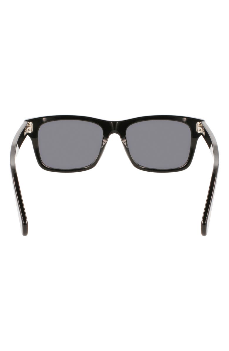 FERRAGAMO Gancini 54mm Rectangular Sunglasses, Alternate, color, 