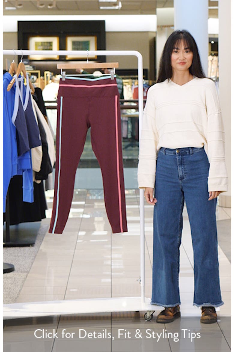 Solara High Waist Colorblock Leggings video