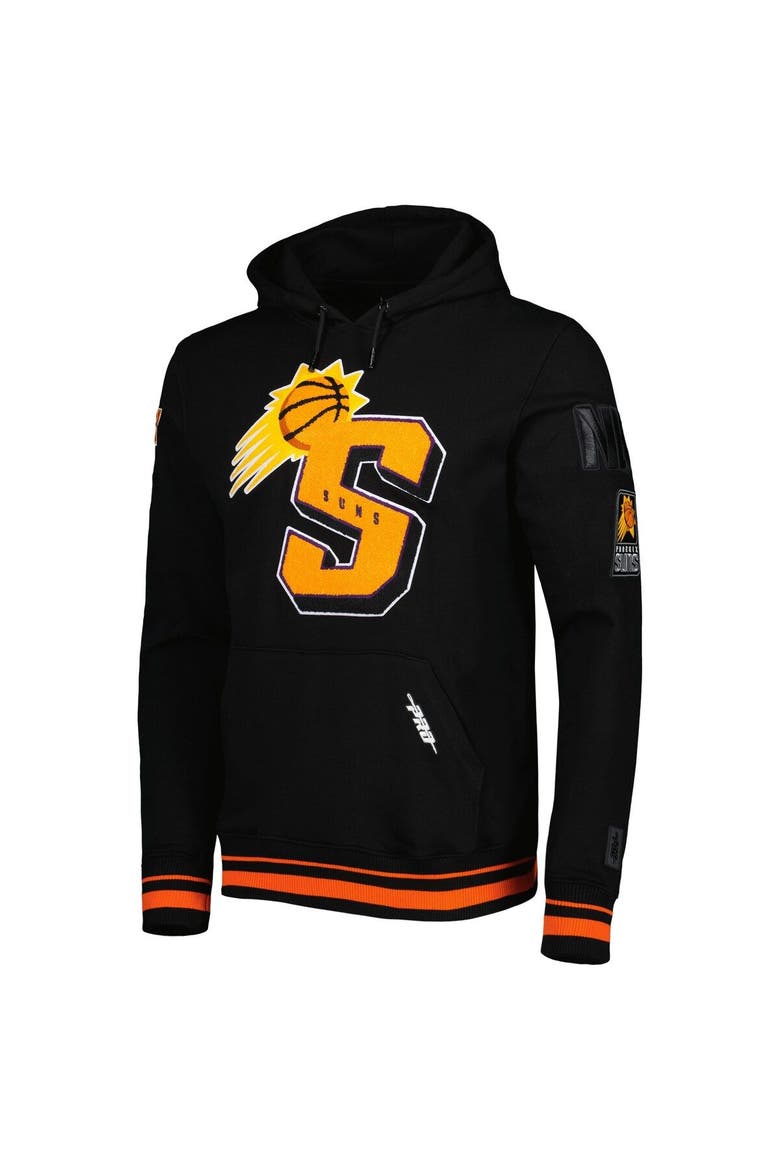 Men's Pro Standard Black Phoenix Suns Mash Up Capsule Pullover Hoodie, Alternate, color, Black