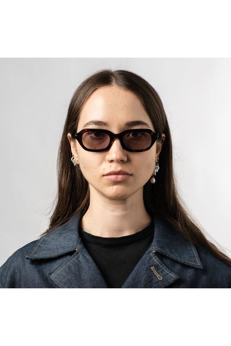 Cure Sunglasses, Alternate, color, Tortoise - Tinted Grey