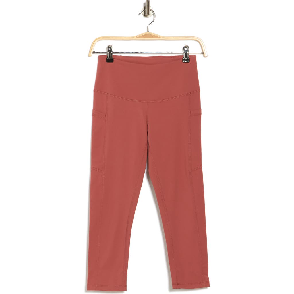 Z By Zella Perform High Waist Pocket Crop Leggings