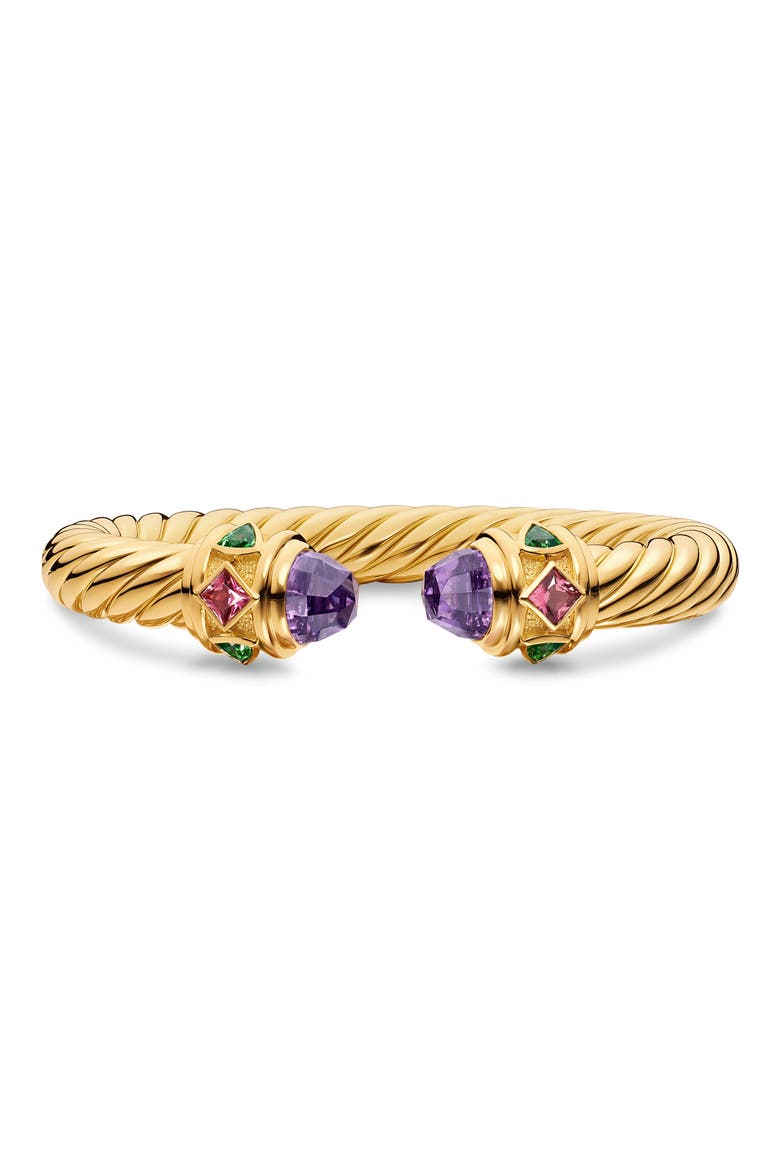 Renaissance Bracelet with Semiprecious Stones, Main, color, AMETHYST