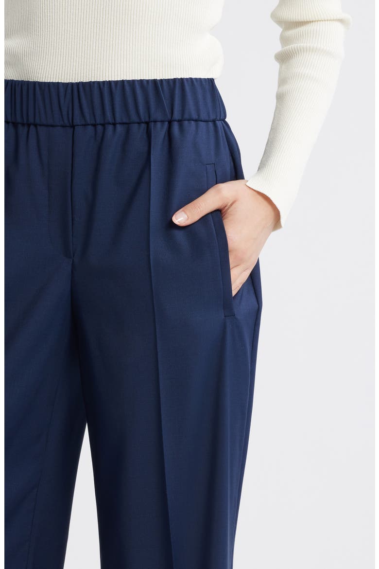 Toyal Pull-On Virgin Wool Flare Pants, Alternate, color, DK BU
