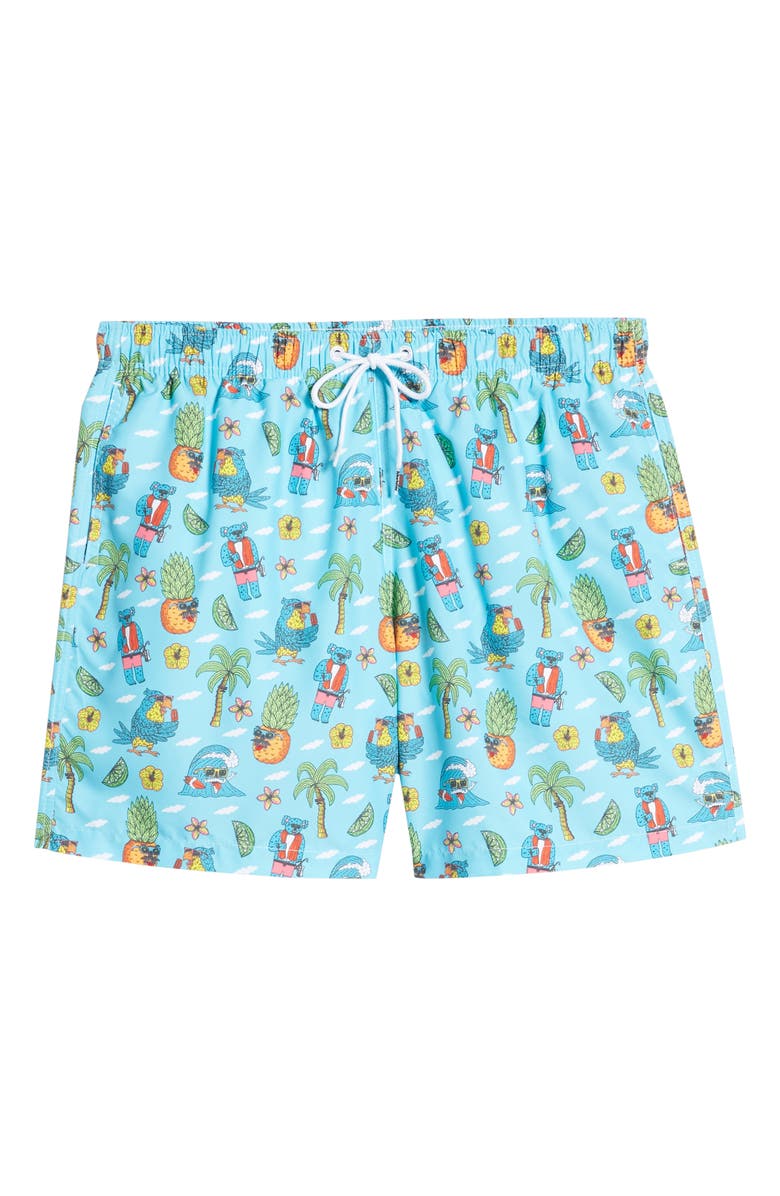 Boardies Mulga Koala Print Swim Trunks, Alternate, color, 