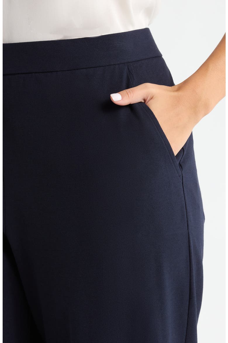 High Waist Ankle Barrel Leg Pants, Alternate, color, INK