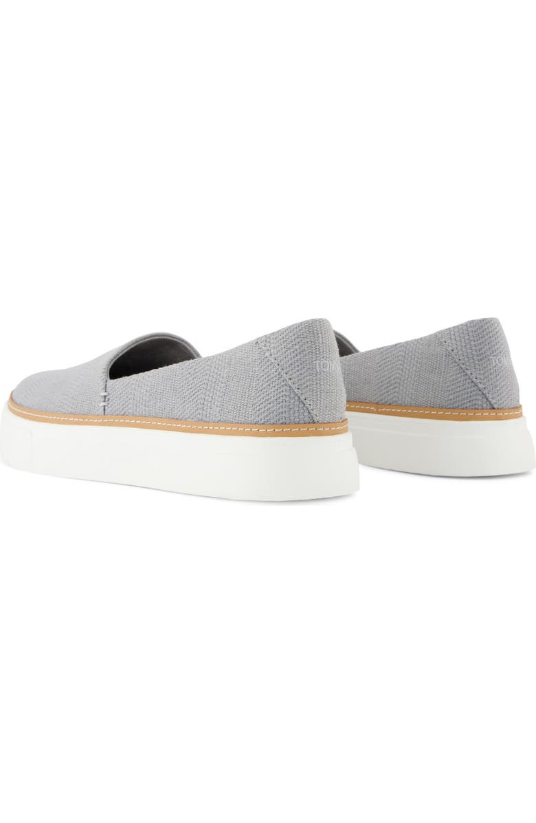 TOMS Kameron Slip-On Sneaker, Alternate, color, Light/ Pastel Grey
