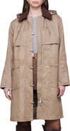 Avec Les Filles Heritage Hooded Raincoat
