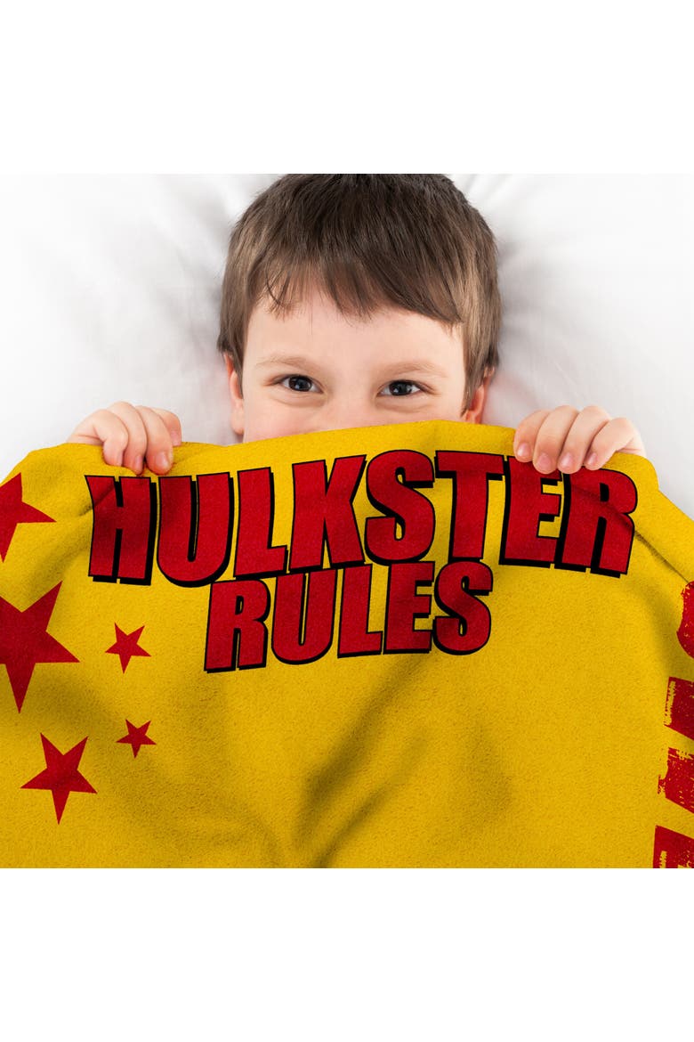 WWE Hulk Hogan 60" x 80" Raschel Throw Blanket, Alternate, color, None