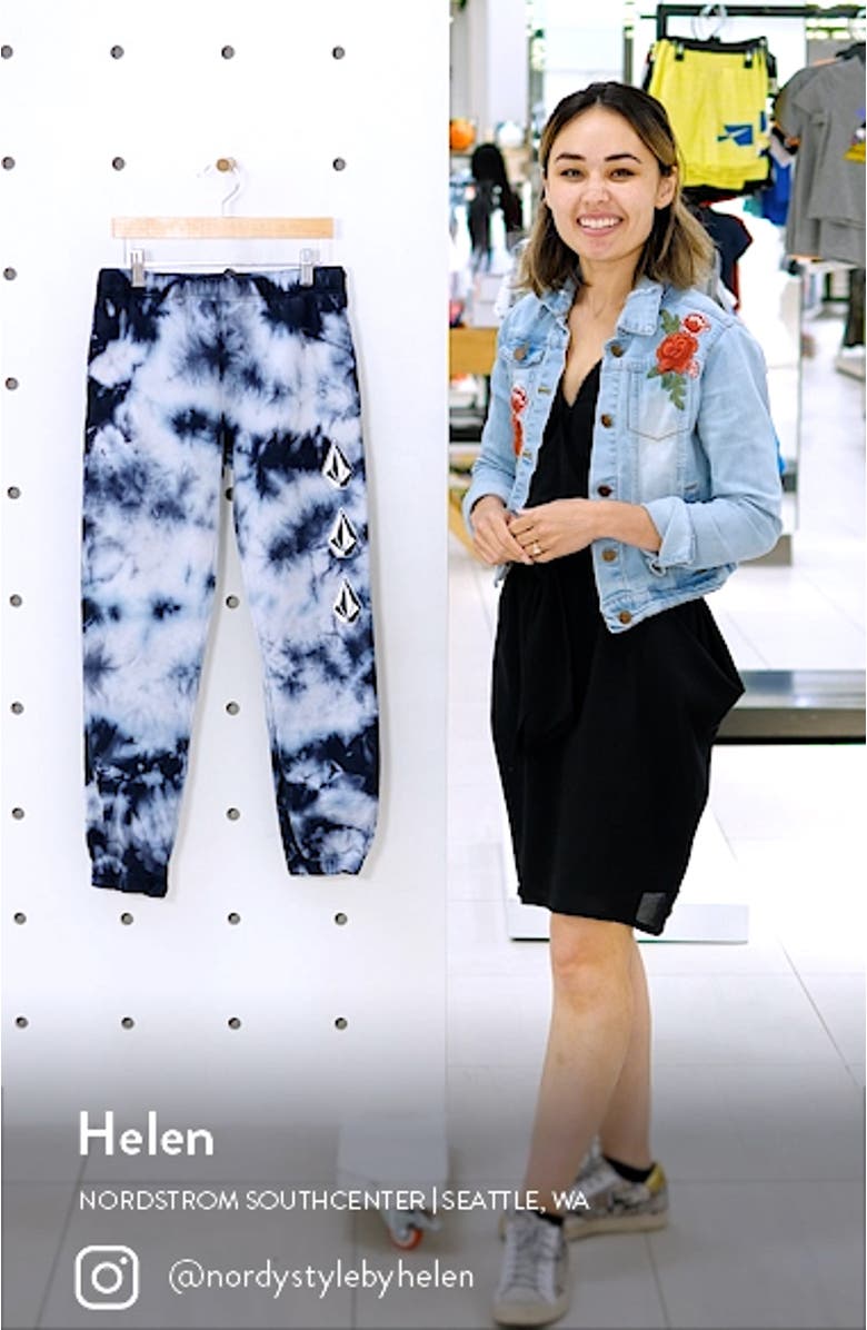 Kids' Iconic Stone Tie Dye Sweatpants, sales video thumbnail