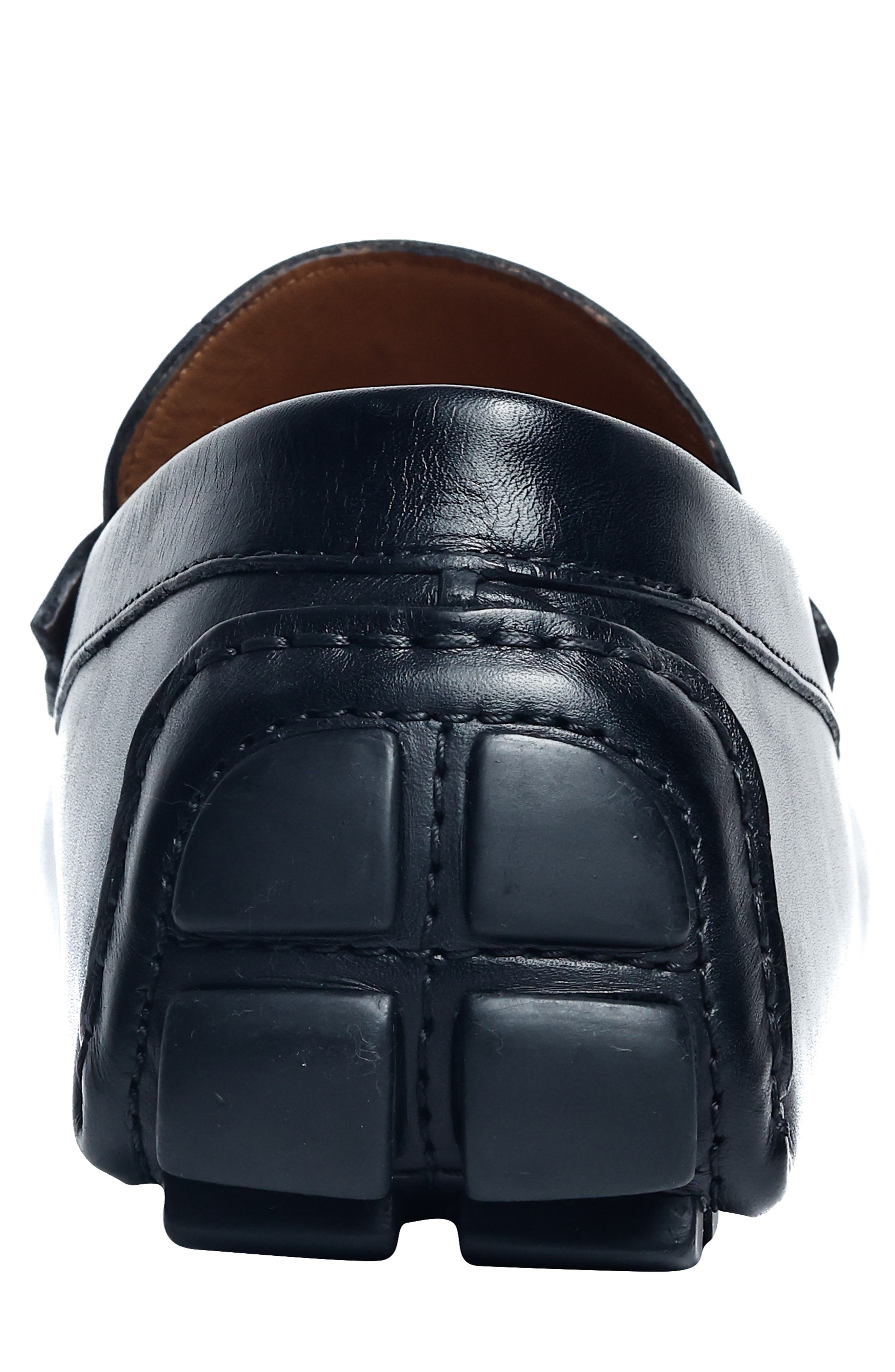 Allen Edmonds Lewis Penny Loafer, Alternate, color, Black - 001