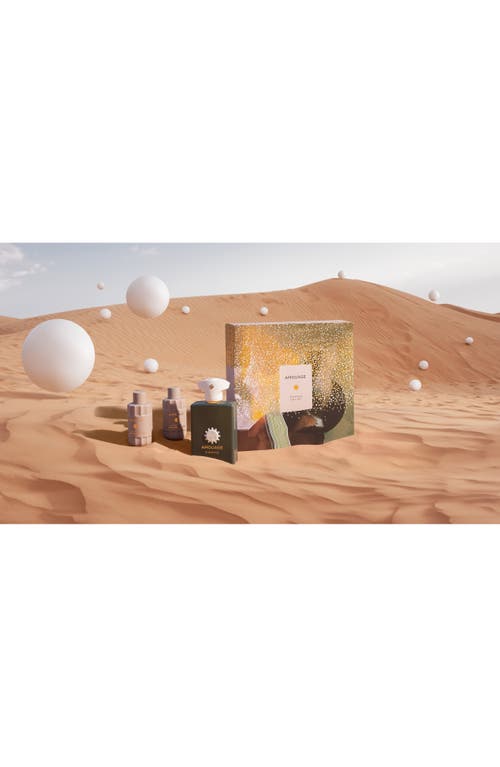 Amouage Purpose 3-piece Fragrance Gift Set In Transparent