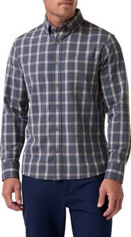 Mizzen+Main Trim Fit City Flannel Button-Down Shirt
