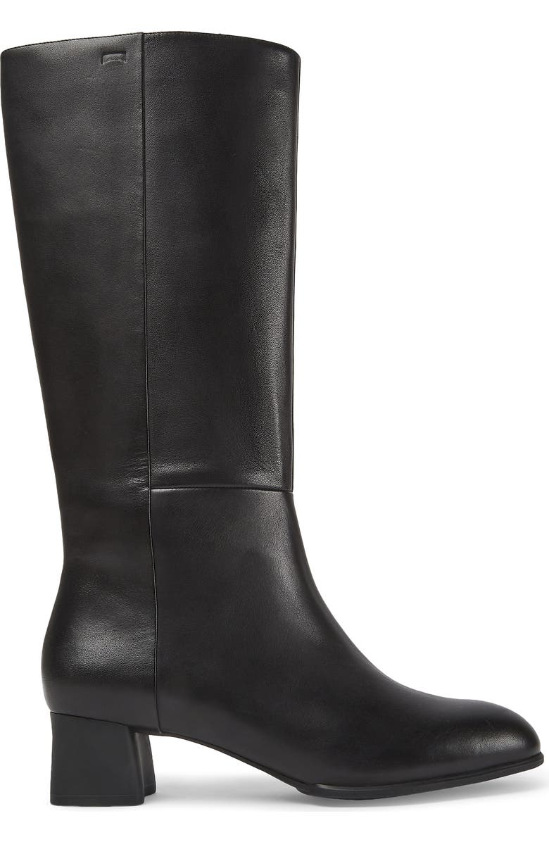 Camper Katie Block Heel Boot, Alternate, color, Black
