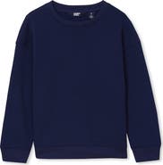 Lands' End Kids Relaxed Fit Fleece Crewneck Sweatshirt