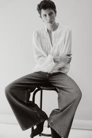 H&M Pintucked Blouse