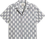 RIZORT Andrew Check Cotton Camp Shirt