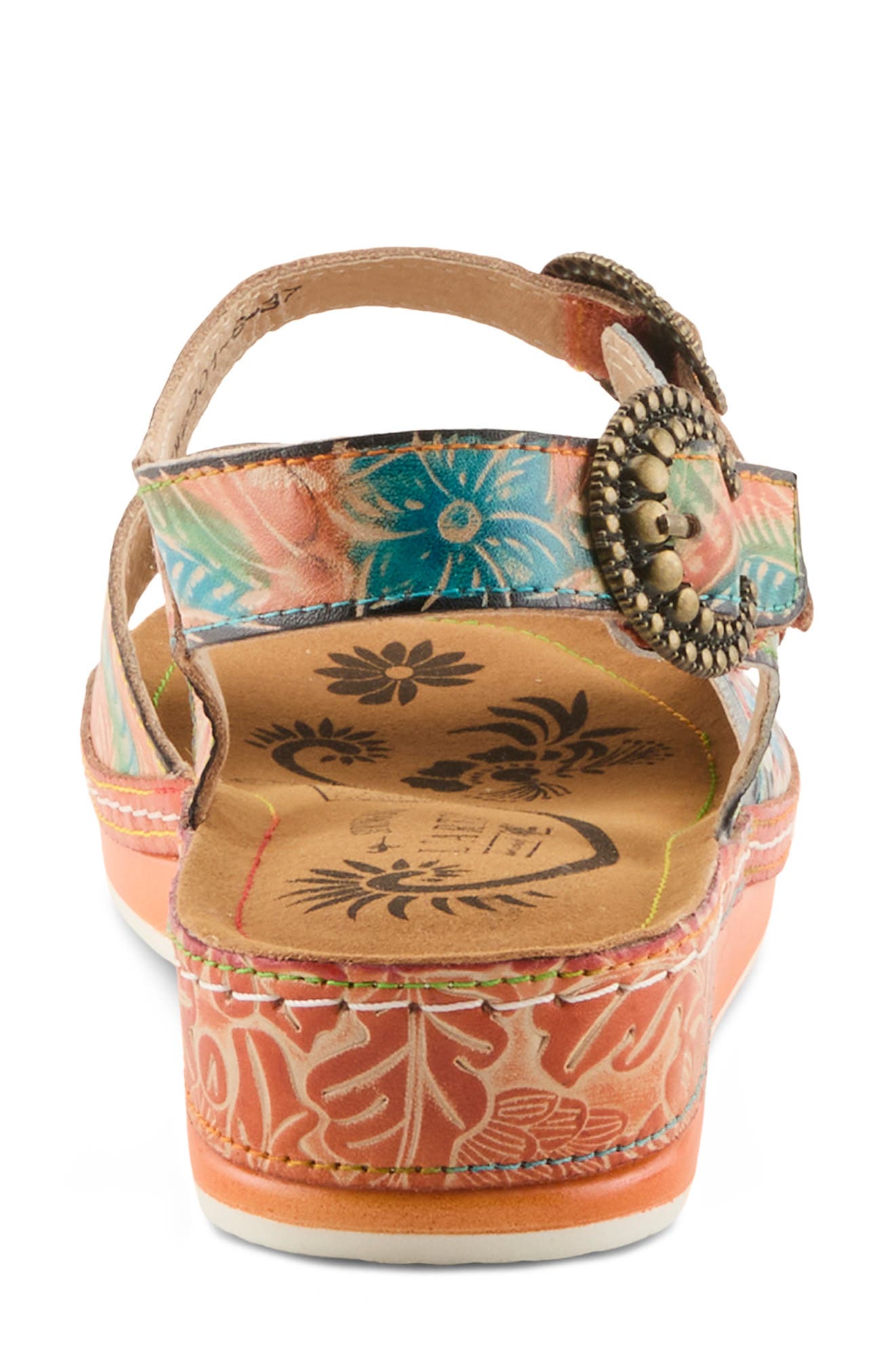 Offtrak Sandal, Alternate, color, ORANGE MULTI