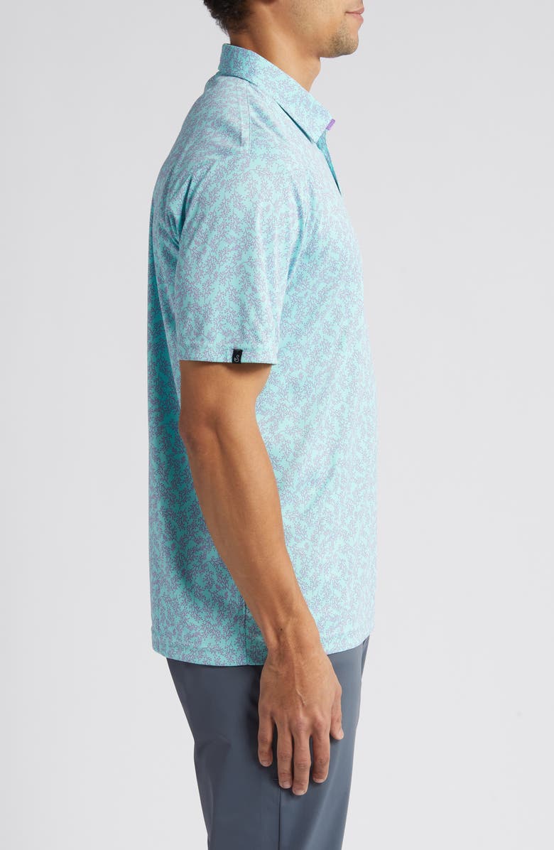 Swannies Raymond Botanic Print Golf Polo, Alternate, color, 