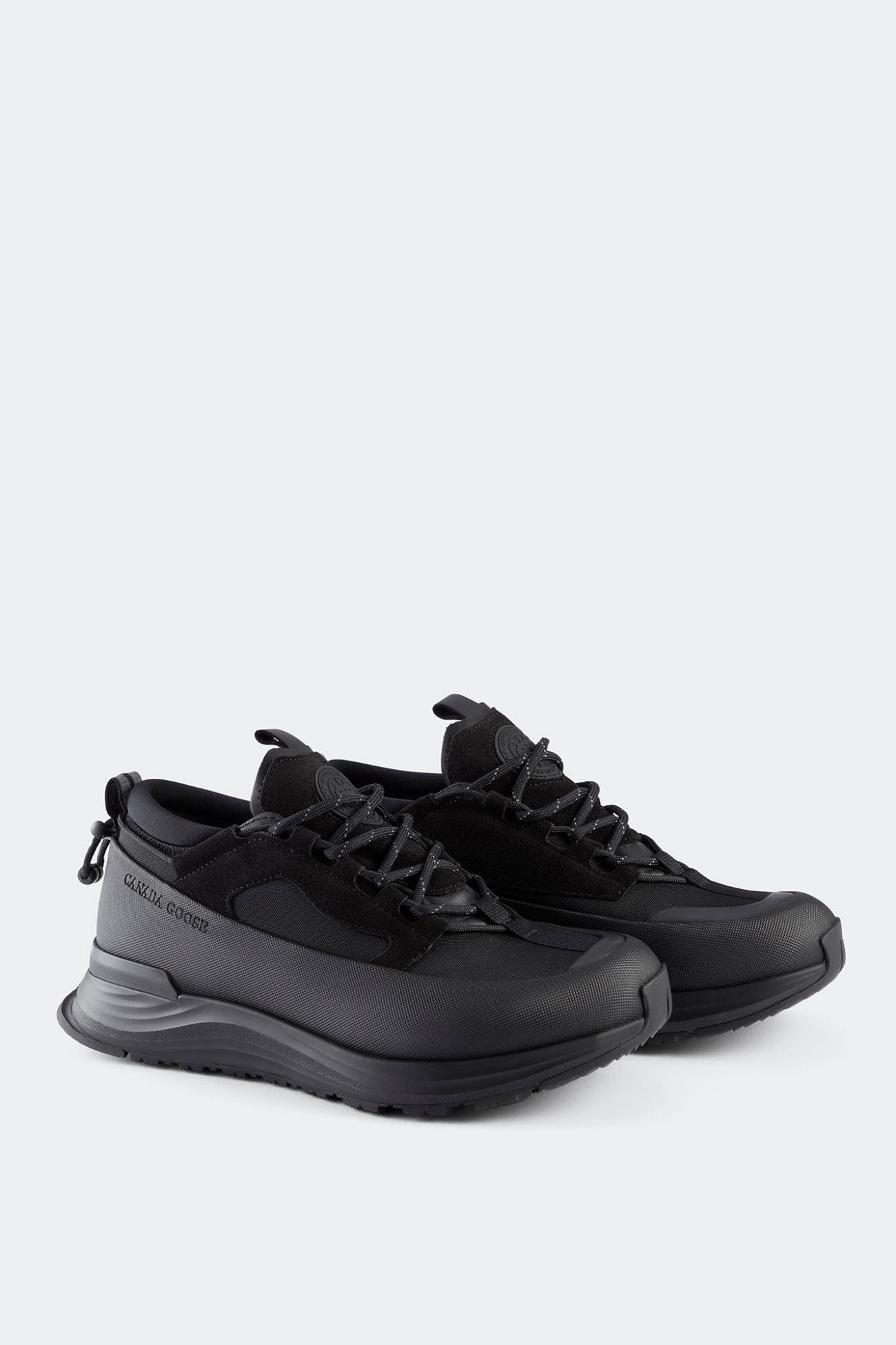 Women's Glacier Trail Sneaker, Main, color, Black/Black