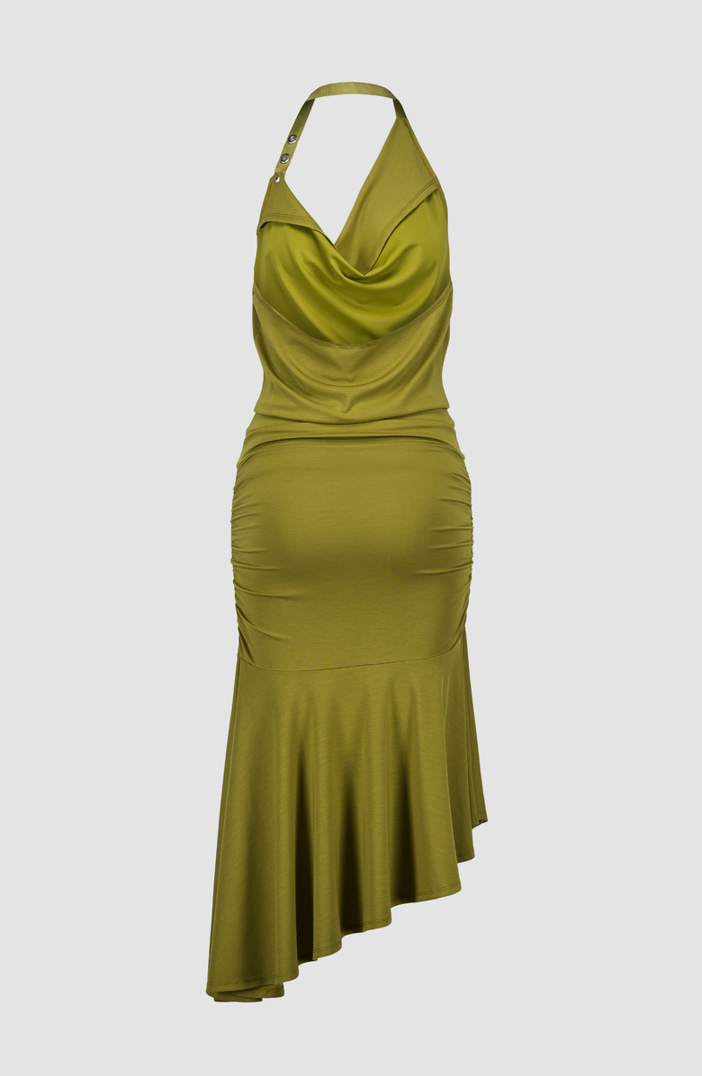 SAEMDI Ana Dress, Alternate, color, Olive Green