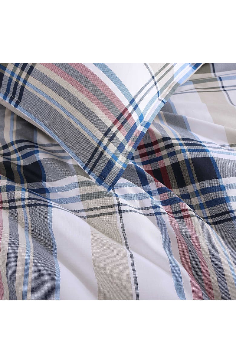Tommy Hilfiger Waterbury Plaid Comforter & Sham Set, Alternate, color, Medium / Dark Blue