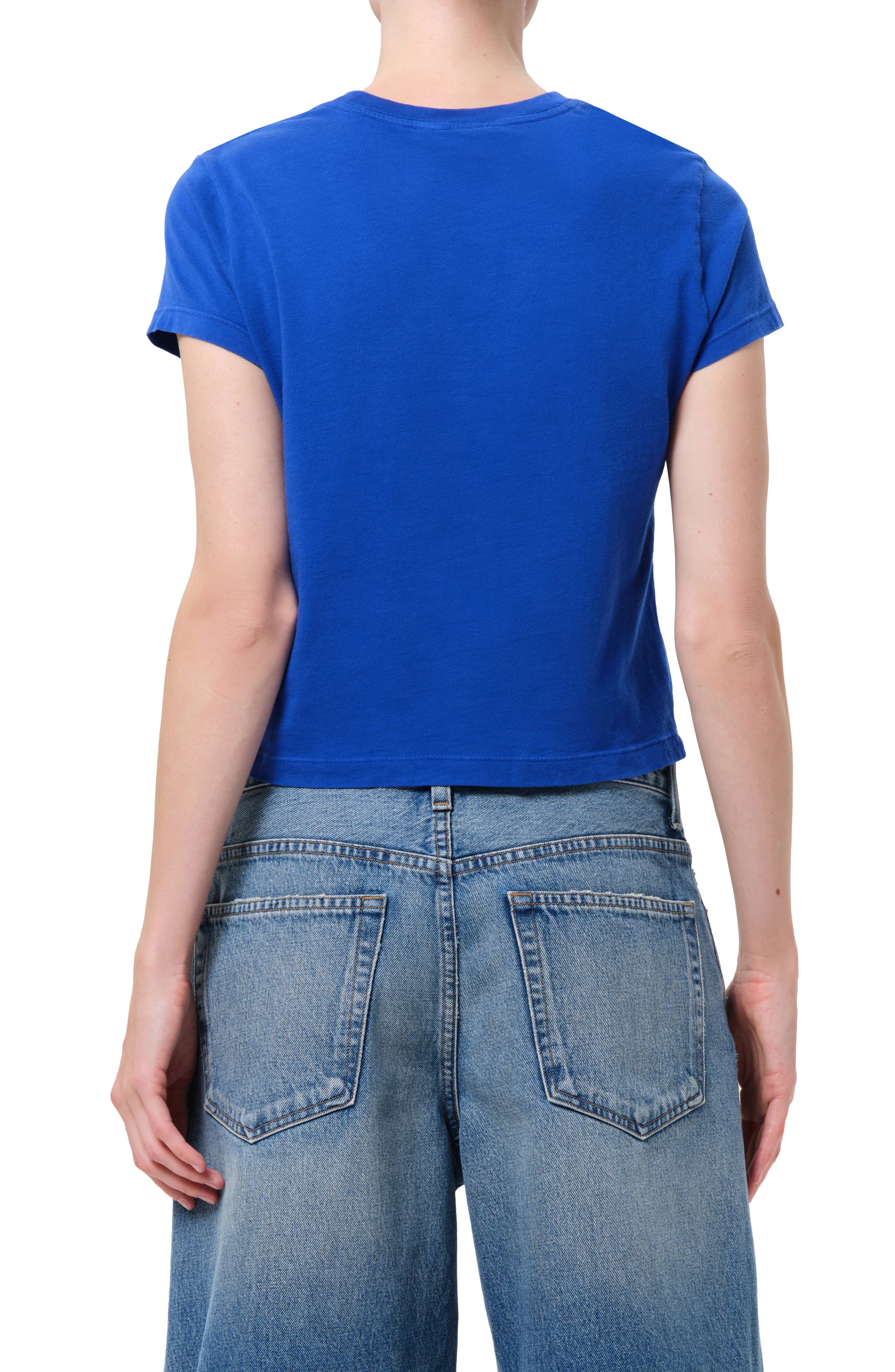 Adine Shrunken Supima Cotton T-Shirt - image 4