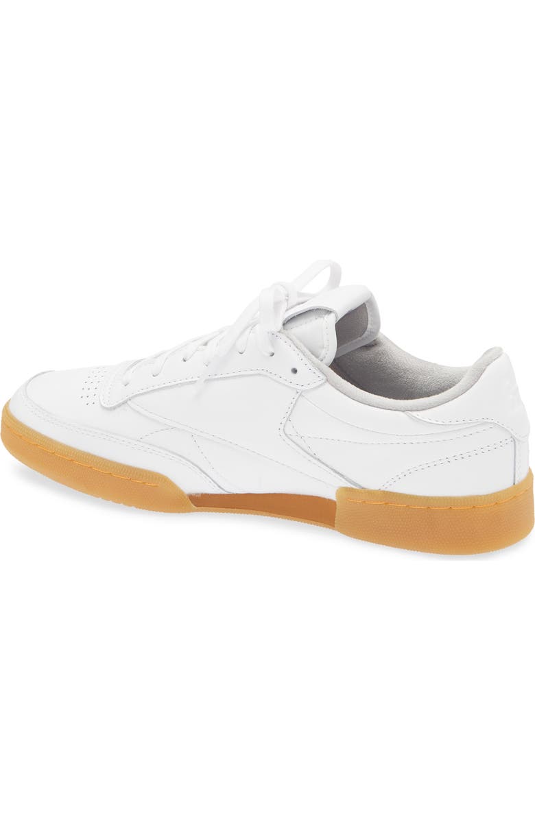Reebok Club C 85 Vintage Sneaker, Alternate, color, Ftwrwhite/ Grey2/Gum