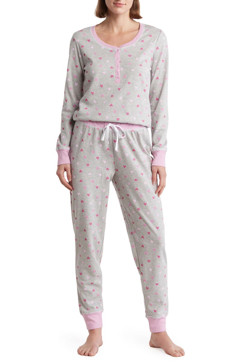 Splendid Cozy Thermal Pajamas, Main, color, 