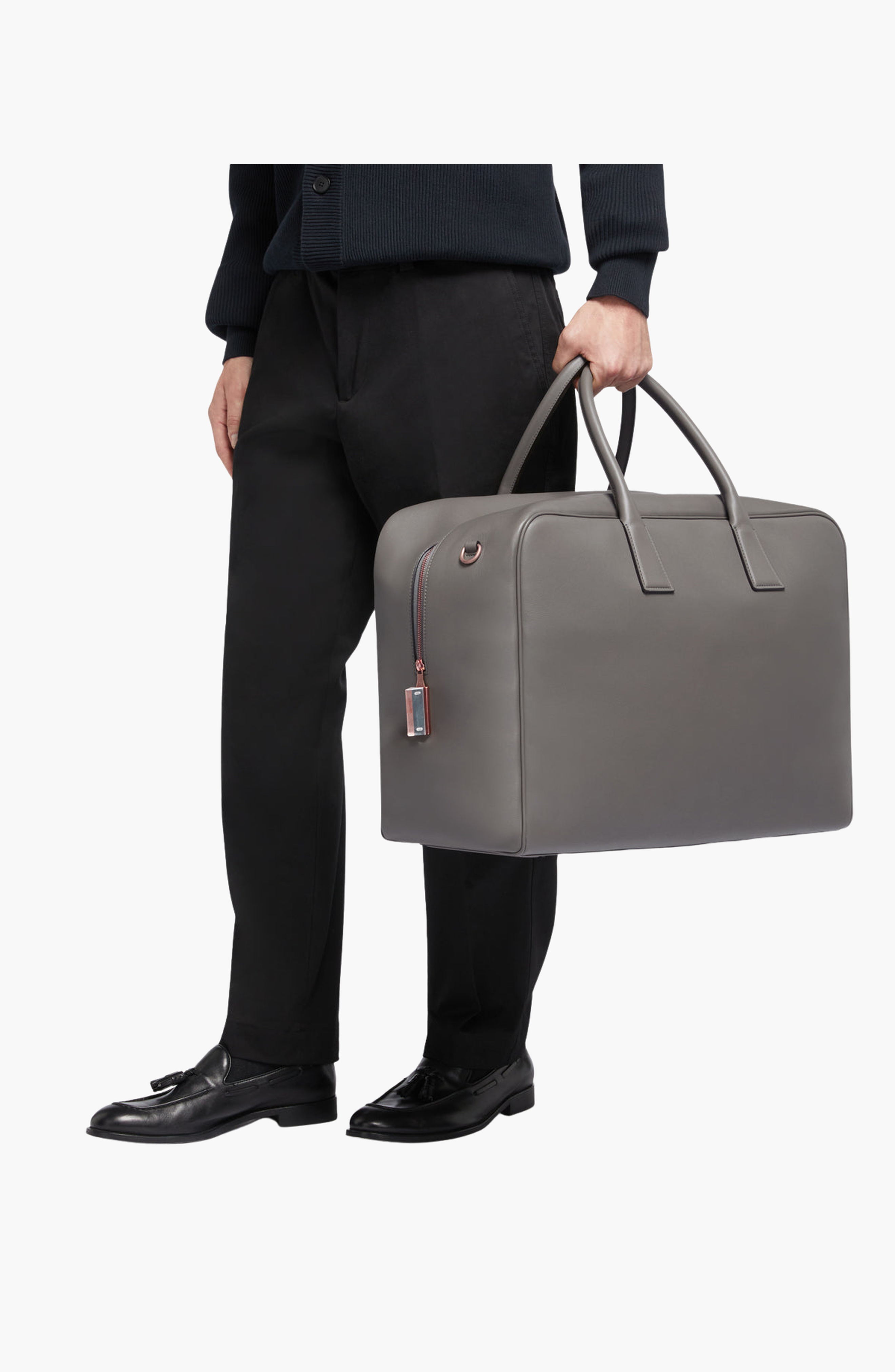 Aviteur Cristallo Weekend Maxi Bag, Alternate, color, Elephant Grey