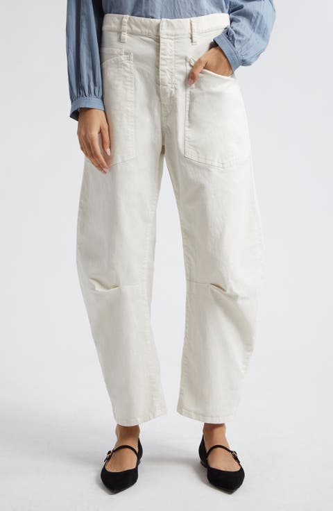 Shon Stretch Cotton Pants
