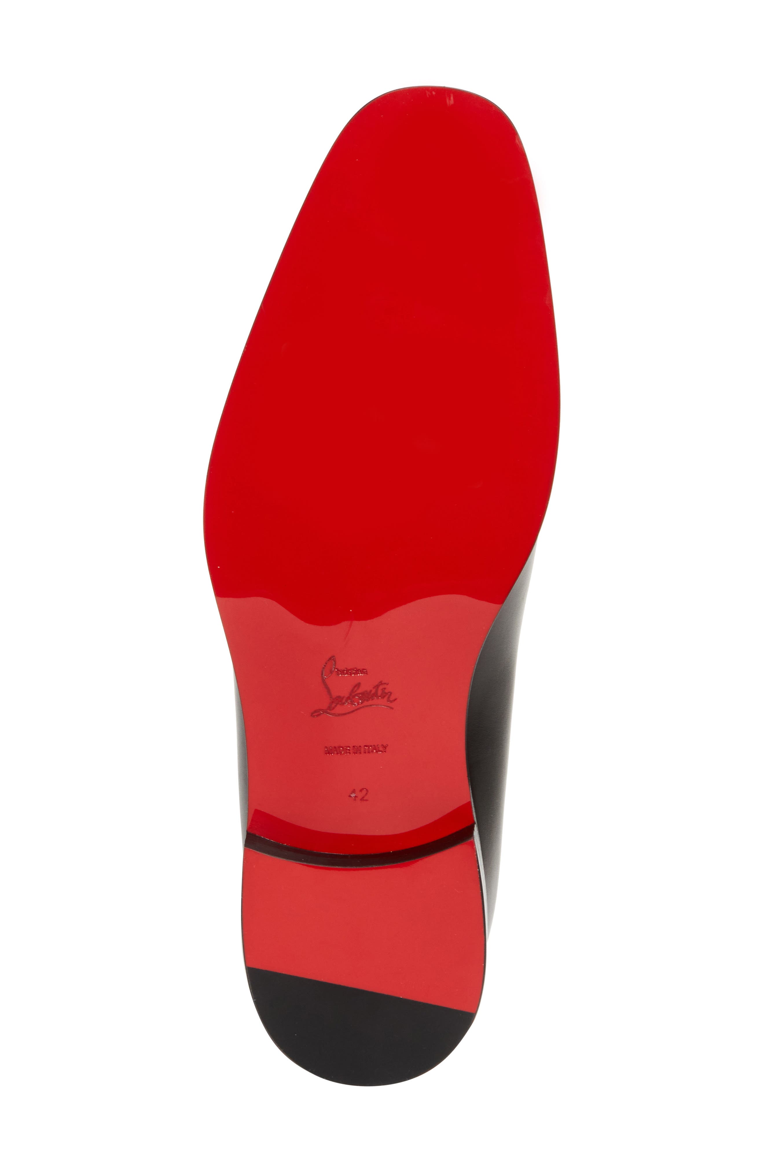 Christian Louboutin Danny Flex Venetian Loafer, Alternate, color, Black