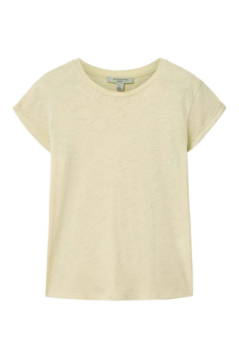 Anna Cotton T-Shirt, Alternate, color, HAZE GREEN