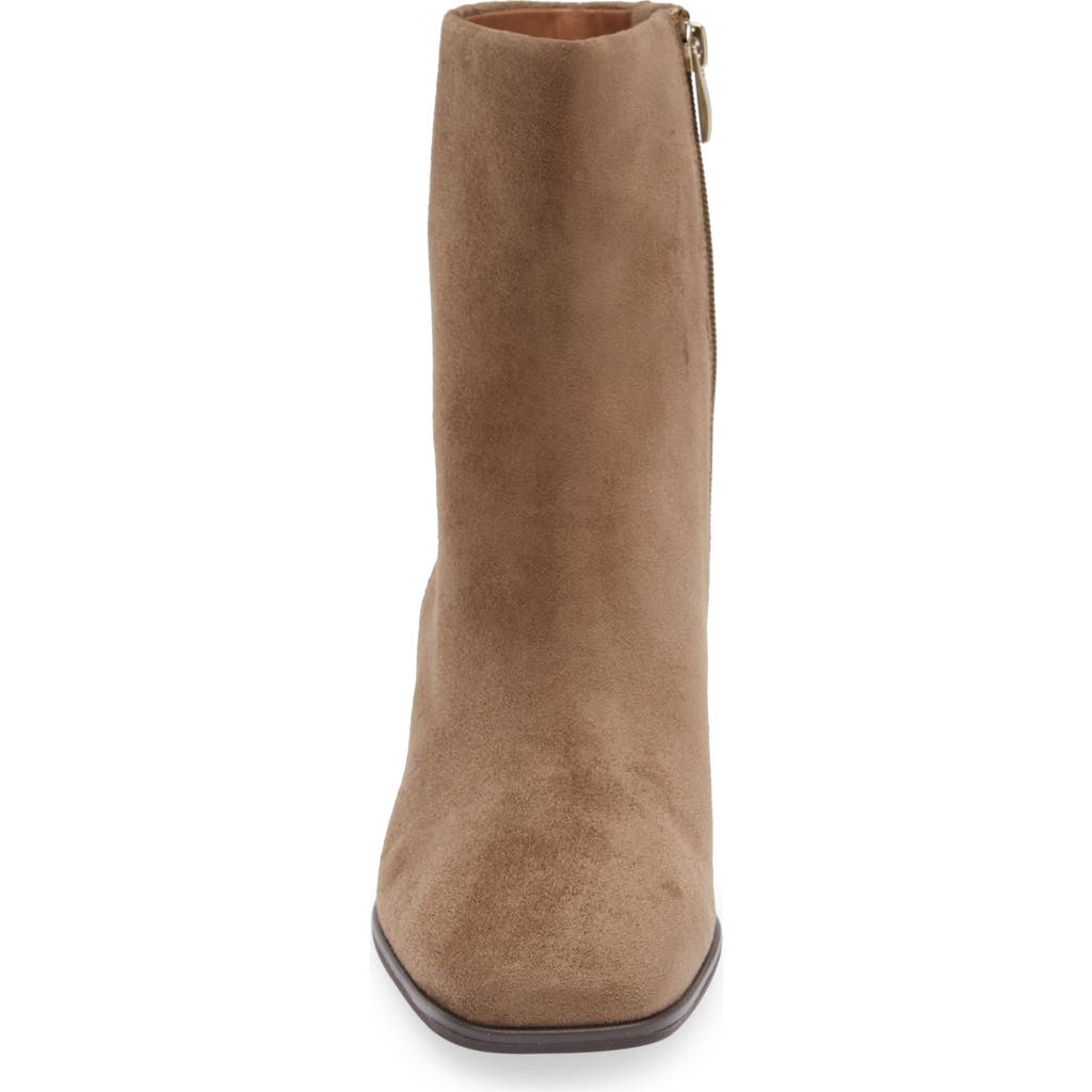 Nordstrom Rack Normandy Block Heel Bootie In Olive Tuscany